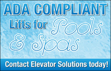 ADA Compliant Lifts for Pools and Spas